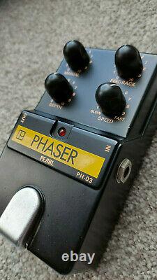 Pearl Phaser Ph-03 Vintage Guitar Effects Pedal Fabriqué Au Japon