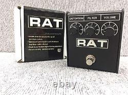 Proco Rat2 Flat Box'90 Vintage Guitar Effect Pedal Made In USA Op07dp Utilisé