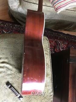 Projet Guitare Vintage Rex Parlor. Cordes Gretsch -made Supertone & Washburn