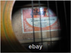 Rare Gibson Hummingbird Personnalisé Guitare Acoustique Made In USA 1973 Hard Case