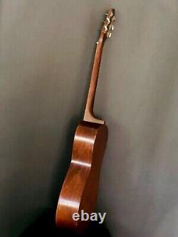 Rare Vtg C1950s Egmond Freres Royalist Guitare Taille Pleine Fabriquée En Hollande Avec Étiquette