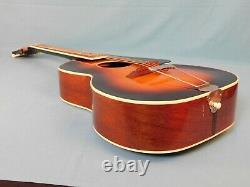 Regal Made Slingerland Maybell Round Hole Archtop Guitar Project Des Années 1930