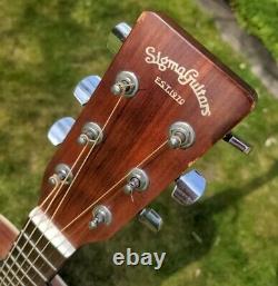 Sigma Martin Dr-28h 6 String Dreadnought Acoustic Guitar Made In Taiwan P&p Gratuit