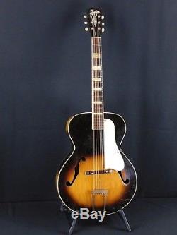 Silver Tone Des Années 1940 Fabriqué Par Kay Archtop Guitar