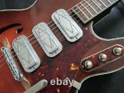 Silvertone 1454 Guitare Semi Acoustique 1960's Made In USA