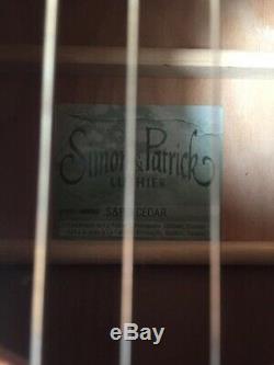 Simon & Patrick Luthier S + P 6 Spruce Guitare Avec Étui. Fabriqué Au Canada
