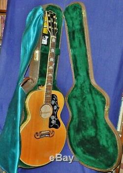 Superbe 1993 Gibson J-200 Acoustique / Électrique, Made In Usa, Vgcond. Ohsc