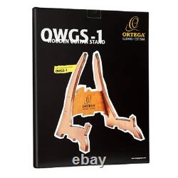 Support de guitare acoustique en bois fabriqué en bouleau - Marron (OWGS-1)