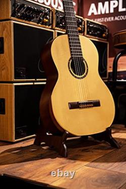 Support de guitare acoustique en bois fabriqué en bouleau - Marron (OWGS-1)