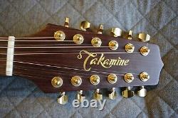 Takamine En10-12 12 String Electro Acoustic Mint Condition Made In Japan