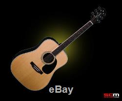 Takamine Glenn Frey Signature Ef360gf De Guitare Électrique Acoustique Fabriqué Au Japon