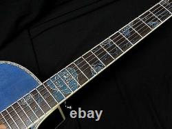 Takamine Ltd2021 -blue Rose- 2021 Guitare Acoustique Modèle Limité Fabriquée En Japan