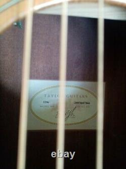 Taylor 110e Made In USA 2007 Electro-acoustic Guitare Avec Sac De Concert Taylor