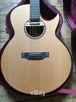 Terry Pack Sjrs Limited Edition Acoustic Guitar Rrp 2099 £ Made In Royaume-uni