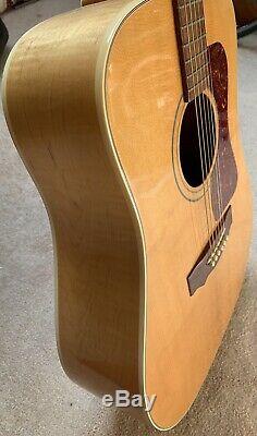 USA 1990-made Guild D30 Maple Dreadnought, & Hard Shell Case Condition Beau