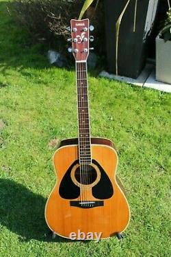 Very Rare Vintage Yamaha Fg-450sla Guitare Acoustique (made In 1979)