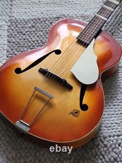 Vieille guitare Guitare Framus Archtop Percussion Guitare Fabriquée en Allemagne