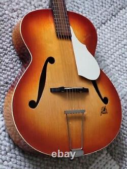 Vieille guitare Guitare Framus Archtop Percussion Guitare Fabriquée en Allemagne