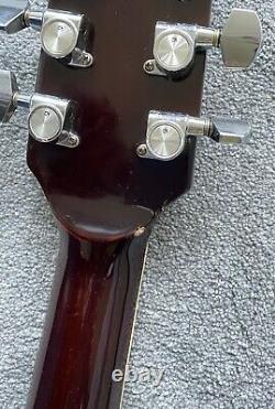 Vintage 1970s Takharu Wk-300 (kiso Suzuki) Guitare Acoustique Fabriquée Au Japon