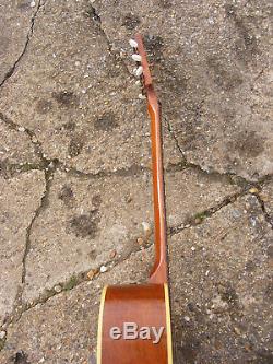 Vintage 60 De 70 De Eko Handed 6 Cordes Droite Guitare Acoustique Made Recanati Italie