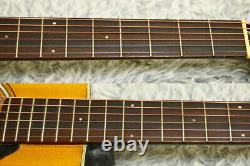 Vintage Acoustic Guitar Yamaha 1971 Fait Fg-180 Red Label Fabriqué Au Japon