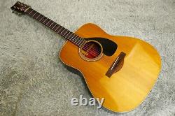 Vintage Acoustic Guitar Yamaha 1971 Fait Fg-180 Red Label Fabriqué Au Japon