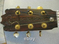 Vintage Alvarez Acoustic Guitar Model 5027, Fabriqué Au Japon, Pour Pièces Comme Est