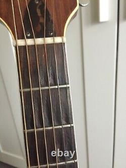 Vintage Années 1970 Takeharu Wk-200 (kiso Suzuki) Guitare Acoustique Made In Japan
