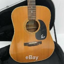Vintage Epiphone Ft-145 Texan Guitare Acoustique Made In Japan