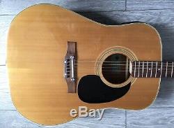 Vintage Guitare Acoustique Epiphone Electro Made In Japan
