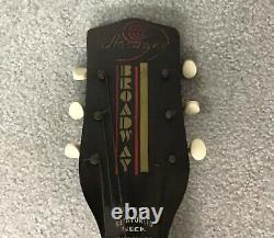Vintage Harmony Broadway Acoustic Archtop Guitar USA Made 1950-60's