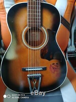 Vintage Harmony Stella Guitare Acoustique Avec Orginal Cas, Made In USA