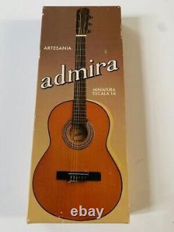 Vintage Miniature Classic Guitar Admira Made In Spain Very Nice