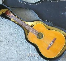 Vintage Rare Espana Made In Finland Sl-1f Classic Acoustic Right Rh Guitare +cas