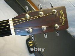 Vintage Sigma De Martin Dm-5 Guitare Acoustique Fabriqué Au Japon Avec Boîtier Dm5