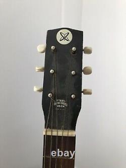 Vintage Silvertone Model 319 Parlor Acoustic Guitar Tobacco Sunburst USA Made