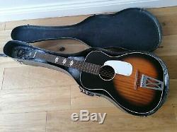 Vintage Stella Harmony Acoustic Guitar Parlor Made In USA