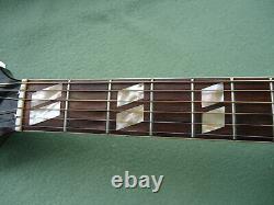 Vintage Westerngitarre Pearl Fabriqué Au Japon 1970s Linkshänder
