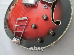 Vox Lynx Guitare Semi Acoustique Faite Entre 1964-7 Superbe Condition