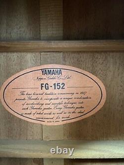 Yamaha Fg-152 Guitare Acoustique Made In Japan Vintage Orange Label Good Sounds Qq