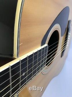 Yamaha Fg-201 Guitare Acoustique Fabriqué Au Japon Avec Hard Case Brian Mcknight Signe