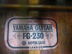 Yamaha Fg-230 12 Cordes Revernir Guitare Acoustique Made In Japan, O9822