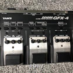 Zoom Gfx-4 Guitar Multi-effet Processeur Pedalboard Fabriqué Au Japon Mij