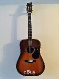 (fait Par Martin) Sigma Dm5s Dm5s Guitare Acoustique (sunburst Rare) 1970